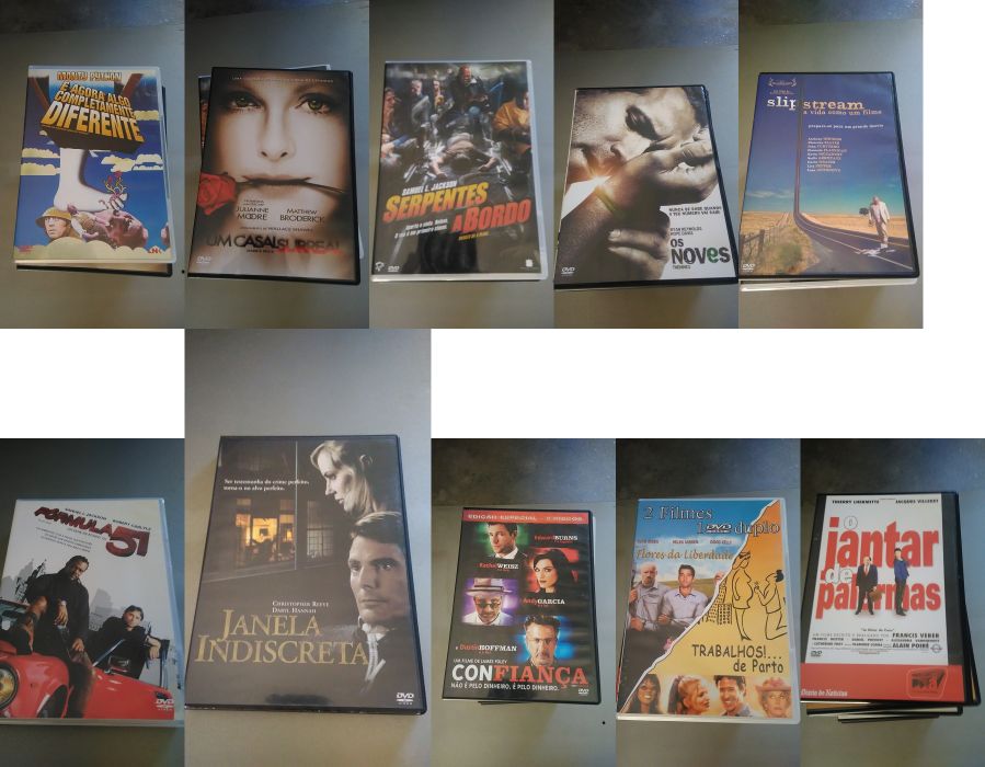 43 Filmes em fomato DVD