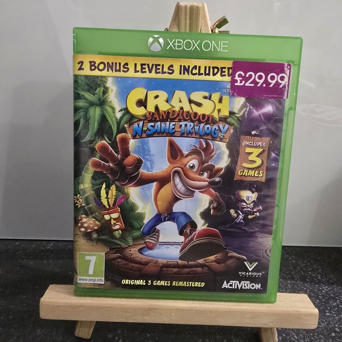 Crash N'Sane Trylogia xbox one