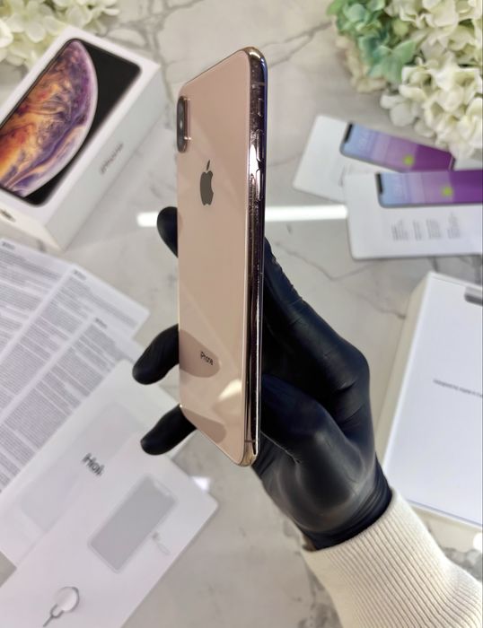 Ідеальний Iphone XS Max 94%ККБ Neverlock Gold (Магазин Гарантія)