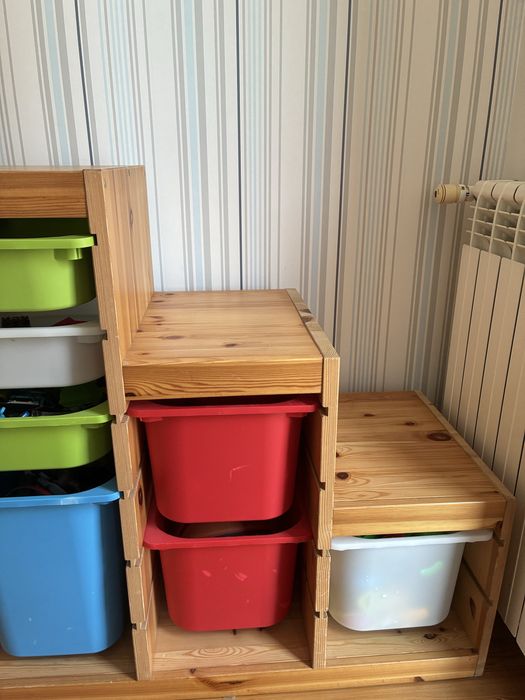 Movel arrumaçao Trofast IKEA em pinho