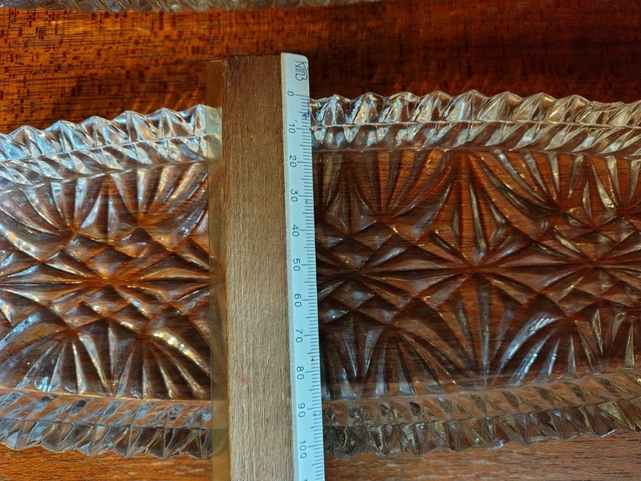 Кришталева тарілка для риби