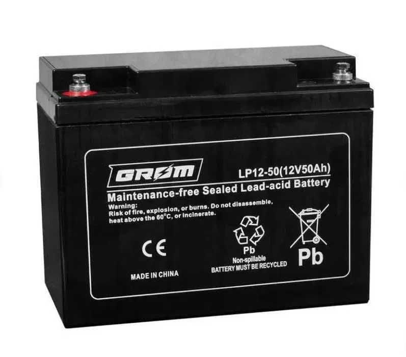 Akumulator żelowy GROM 12V 50Ah LP12-50