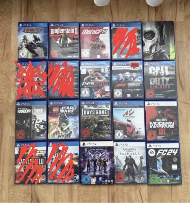 Gry PS4 i PS5. Ceny za gry w opisie