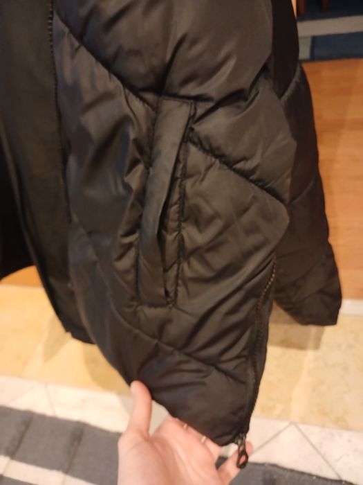 Blusão acolchoado com capuz Zara 10 anos