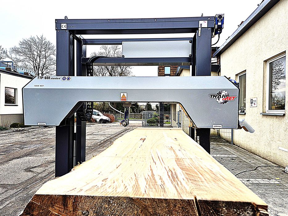 Trak taśmowy 160 cm do dużych kłód TTP-1500 Extreme Nowość od TRAK MET