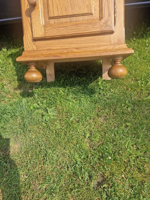 Komoda mała dębowa masywna