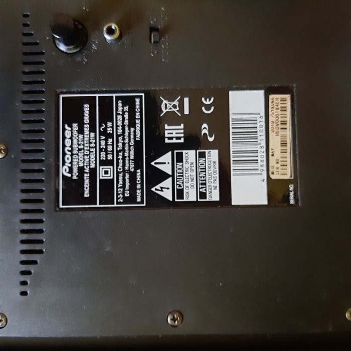 Subwoofer Aktywny PIONEER