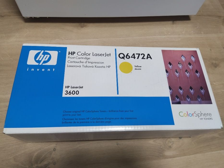 Toner Hp Color LaserJet Q6472A Yellow Jaune HP LaserJet 3600