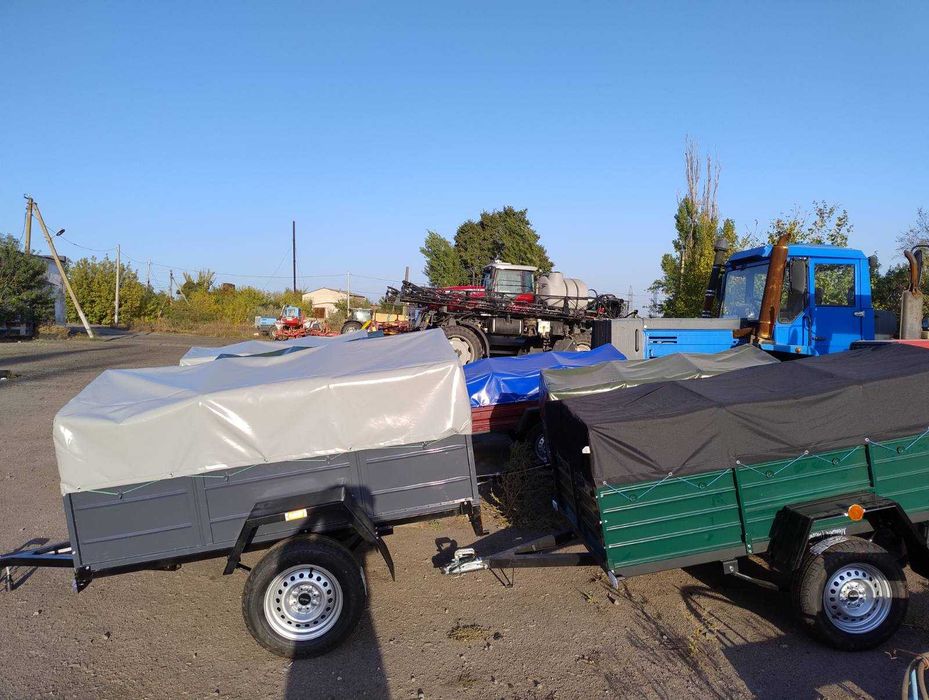 НОВИЙ УНІВЕРСАЛЬНИЙ ПРИЦЕП с завода 2000/1300/410  Доставка. Гарантія.