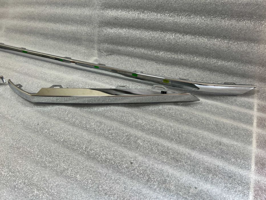 Молдинг, накладка хром бампера переднього, заднього VW Touareg 2018-22