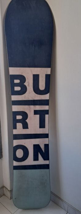Prancha Burton Custom e fixações Burton