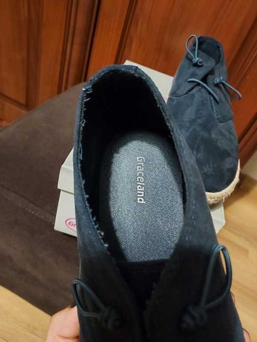 Granatowe espadryle 41 Graceland
