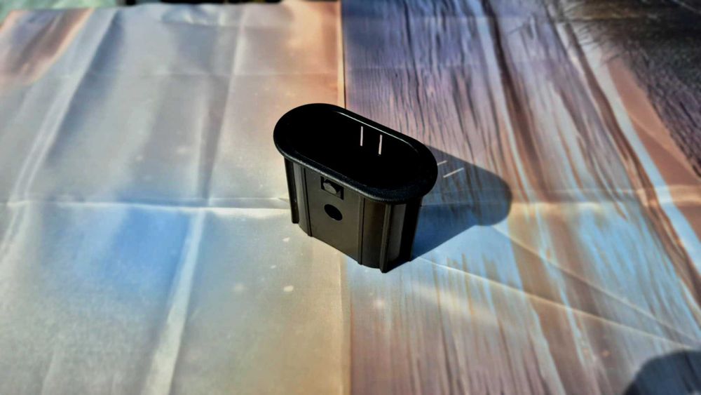 Redukcja Ślizg do profili OWALNYCH z 100/50mm do 80/40mm H8cm