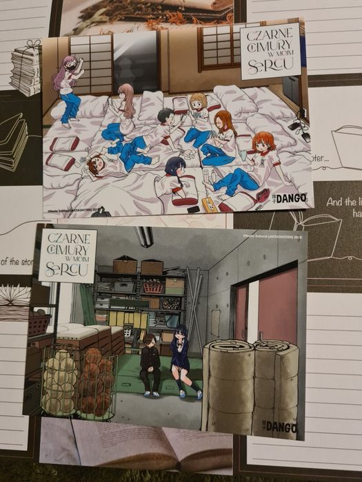 Karty z preorderu Czarne chmury w moim sercu