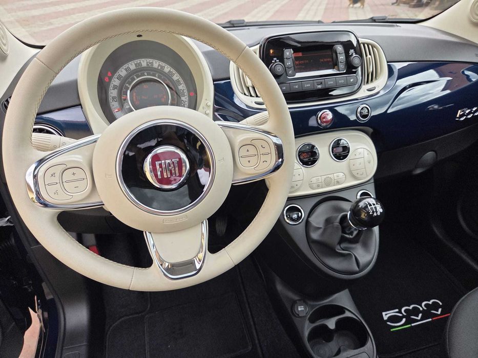 Fiat 500 1.0 hybrid DOLCEVITA bogate wyposażenie Krajowy 8400km