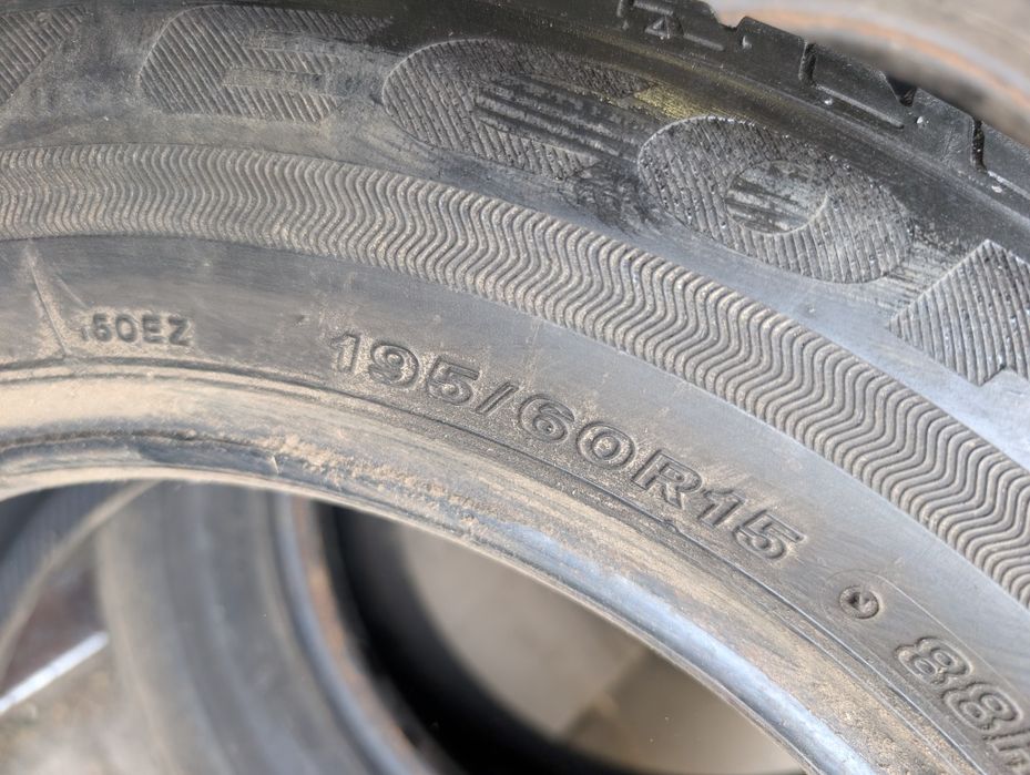 Летняя резина 195/60 R15 Bridgestone