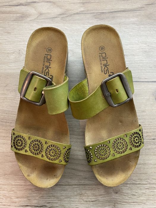 Sandały na koturnie Pinks, r. 39