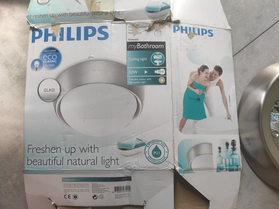 Lampa łazienkowa Philips Celestial plafon E27