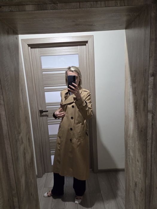 Тренч жіночий розмір S, Massimo Dutti.
