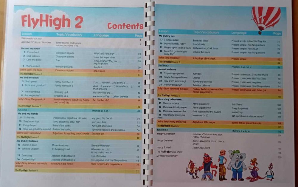 Комплект посібників з англійської 2 клас