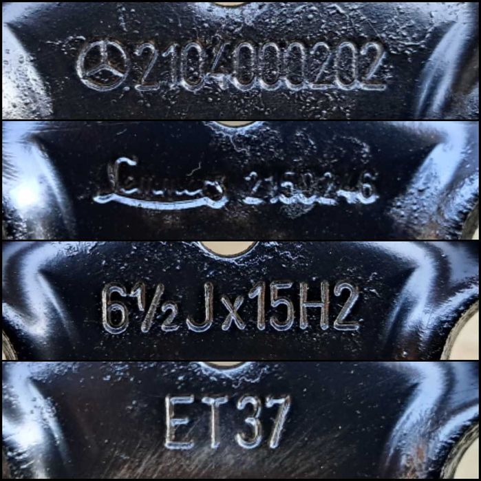 диск R15 разболтовка 5 на 112 Mercedes - Benz