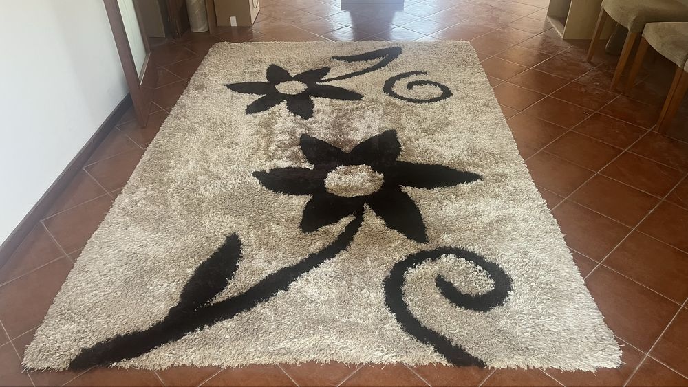 Carpete semi-nova 2m x 3m