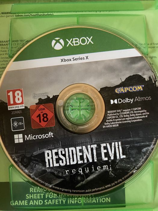 Gra Resident Evil Reqiuem Xbox Series Stan Idealny PL