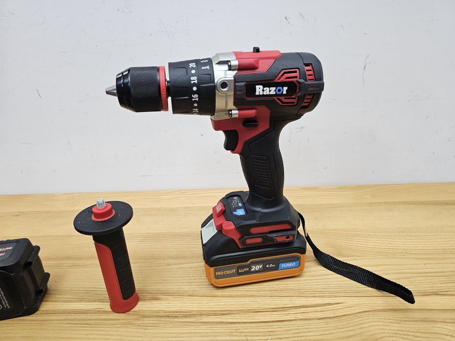 90Nm Шуруповерт Ударный Razor BLS-001 13м Патрон Бесщеточный Мощный