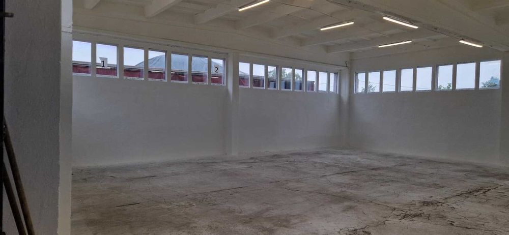 Hala magazynowa 147m2, Rampa + Siła