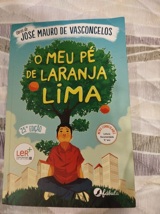 livro “O meu pé de Laranja Lima” de José Mauro de Vasconcelos