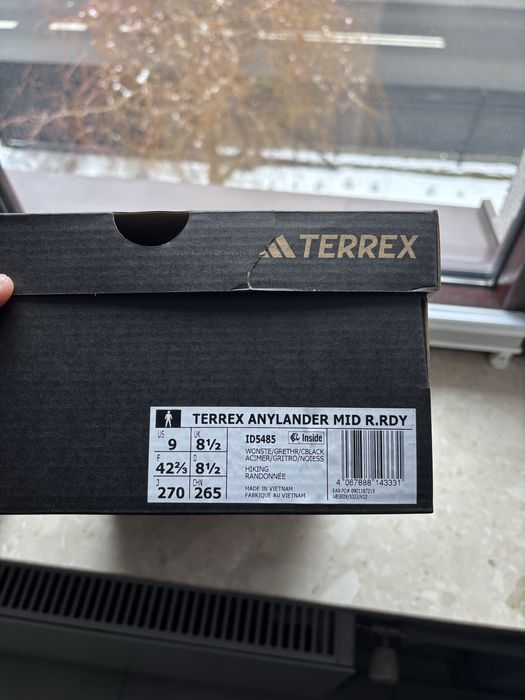 Adidas Terrex Anylander Mid R.RDY 42 2/3 ID5485 Nowe