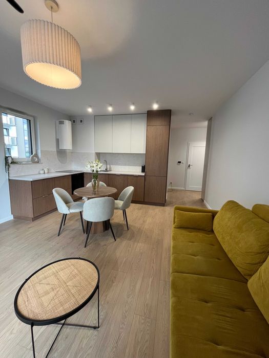 Pierwszy najem! Nowoczesne, umeblowane 2-pokoje (41,36 m²) + parking | Złocień, ul. Czeczów | Gotowe do wprowadzenia!