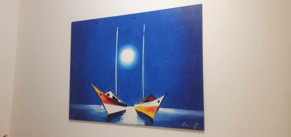 Quadro pintor Evaristo brasileiro