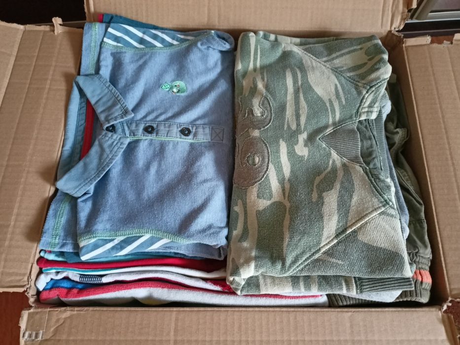 Paka ubrań dla chłopca rozm. 80-86 (12-18 m.)