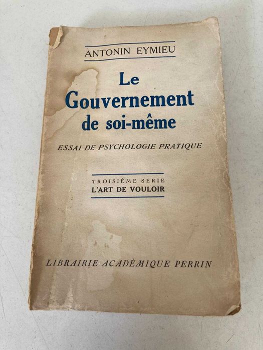 Livro - Le Gouvernement de soi-même (ctt editorial grátis)