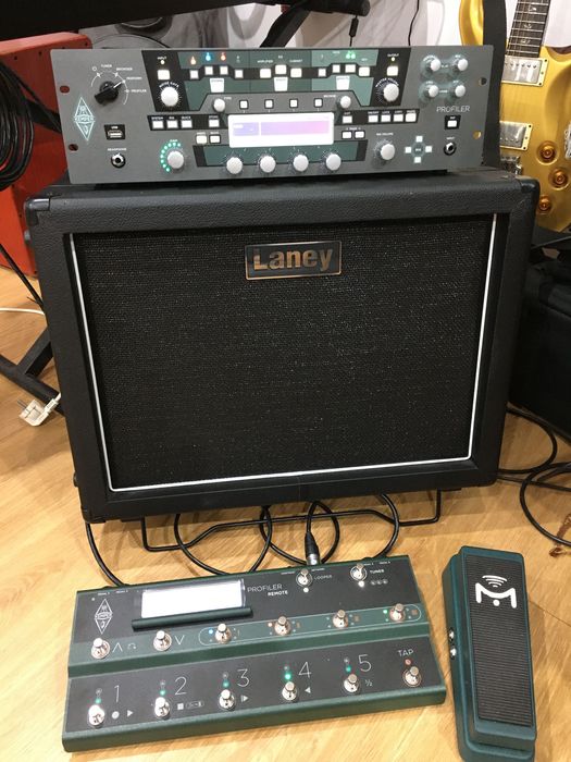Kemper + Footswitch + LD systems  4U + Mission EP1 + Rack +Tone Junkie