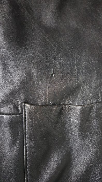 Marynarka skorzana meska