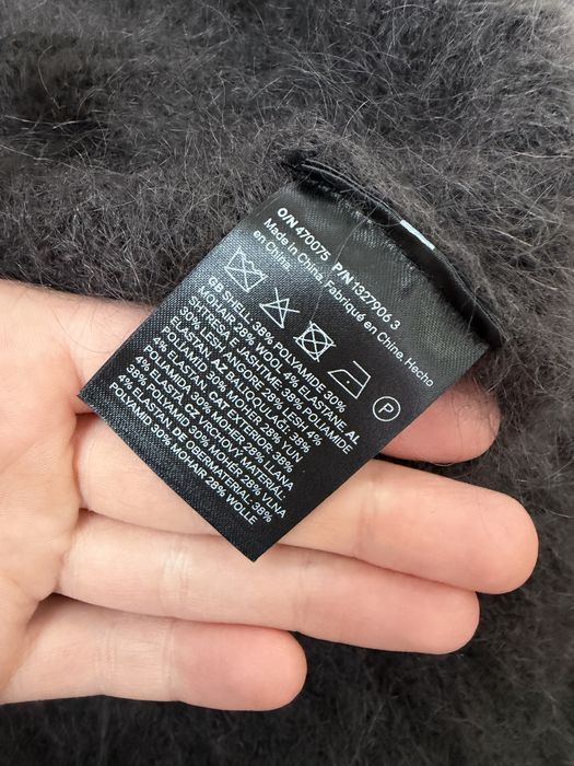 Джемпер шоколад H&M premium wool/mohair