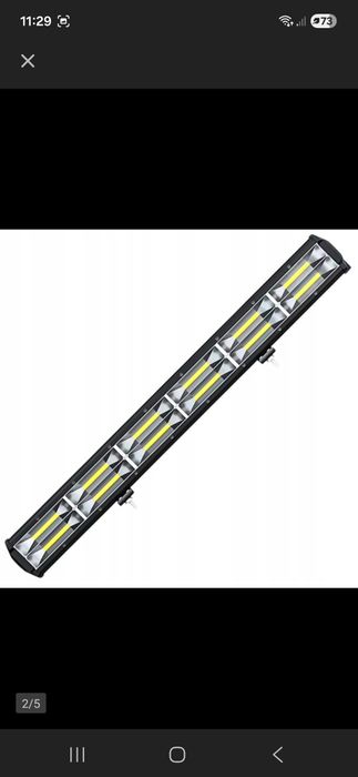 Lampa Robocza led  Off road  720W Halogen Belka  Panel  66CM NA SAMOC