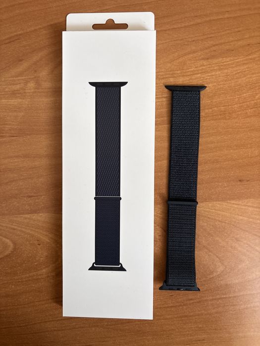 Opaska sportowa w kolorze atramentowym do koperty 46 mm Apple Watch