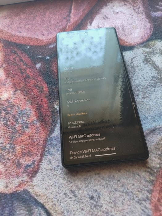 Google Pixel 6a Neverlock (6/128) (Charcoal)