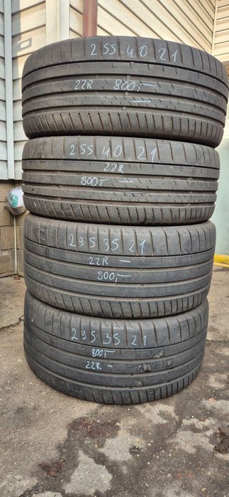 Komplet opon letnich Bridgestone _ 255/40/21 _ 295/35/21