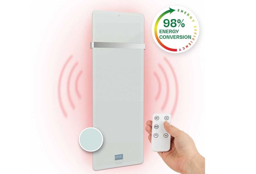 Grzejnik na podczerwień, panel grzewczy łazienkowy Klarstein S-002