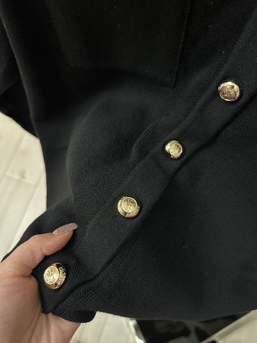 Чорний кардиган Karl Lagerfeld, B НАЯВНОСТІ (светр, светрик)