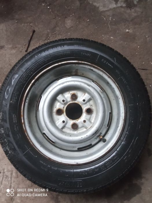 Koło i 2 felgi stalowe 12