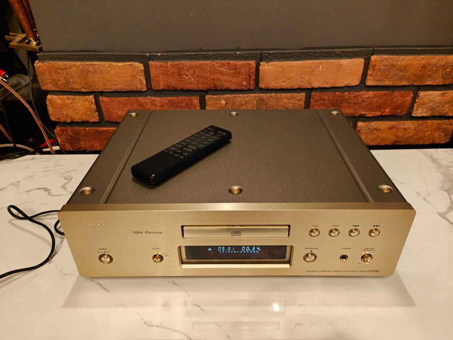DENON DCD-S10II ! Flagowy odtwarzacz CD ! HI-END ! Pilot ! DAC XLR