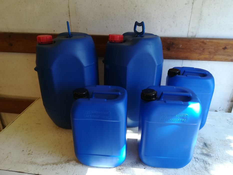 Barricas de 50 litros e bidons 30litros e de 65litross