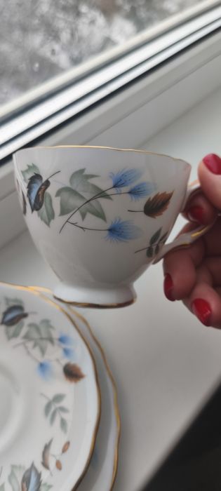 Чайна трійка Colclough Bone China, Англія, вінтаж