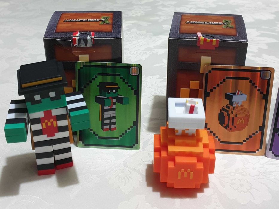 Figuras Mcdonalds Minecraft