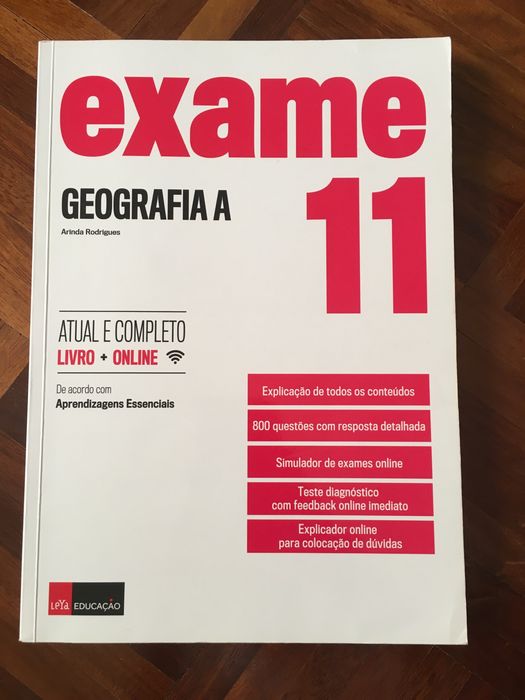Exame Geografia A 11 Leya